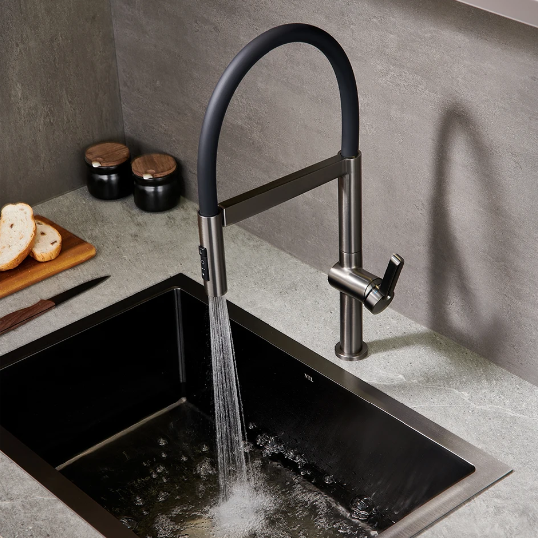 Torneira Gourmet Monocomando Para Cozinha Orbe Flex
