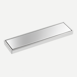 Ralo Linear com válvula de fechamento anti-odor 80x10 Lux