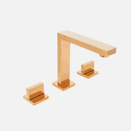 Misturador Duplo comando para Banheiro - Bica Baixa Lux
