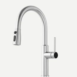 Torneira para Cozinha Estilo Industrial com Bica Extensível Giratória