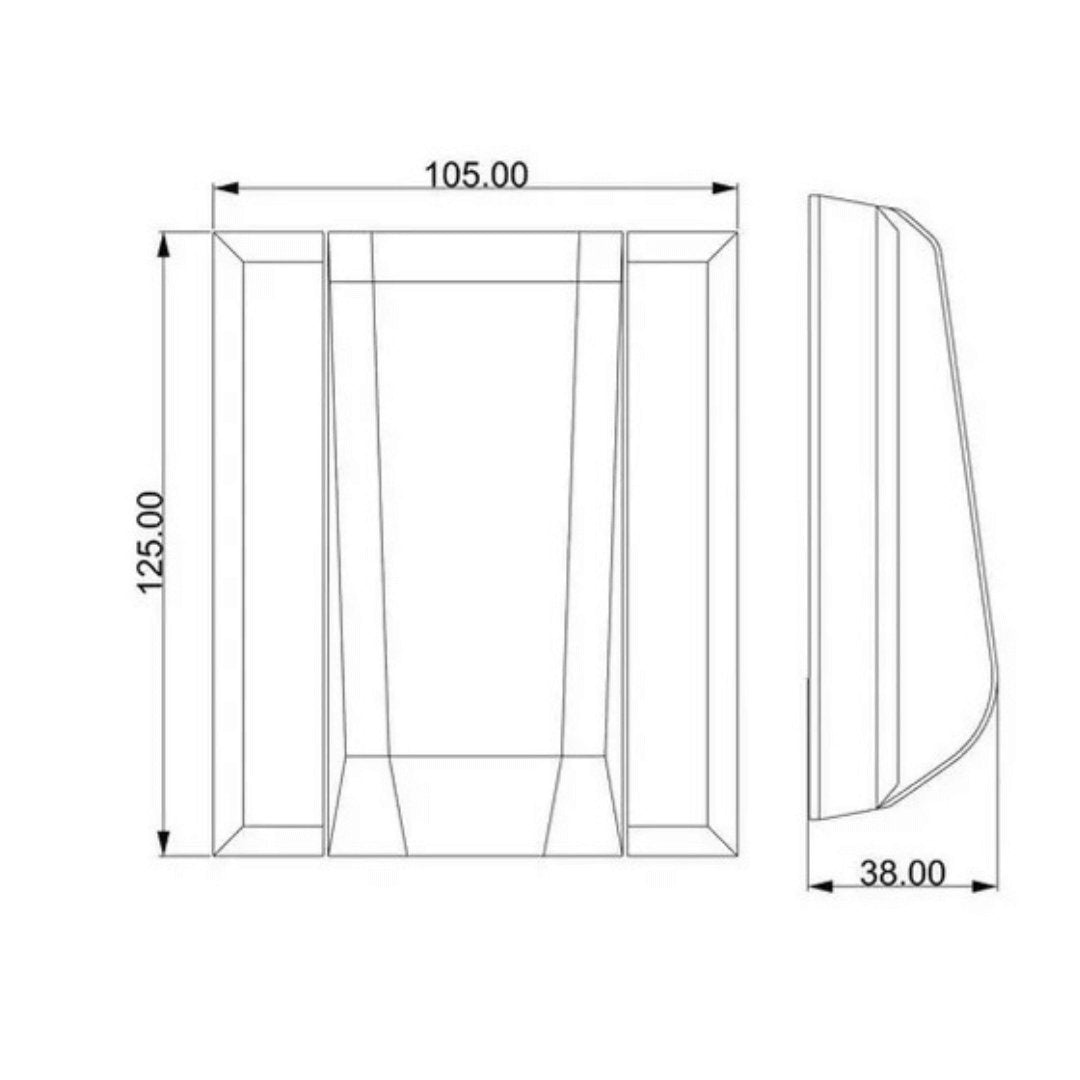 Acabamento de Válvula de Descarga 100% Metal - 4 Cores - #shop_name - Brasil