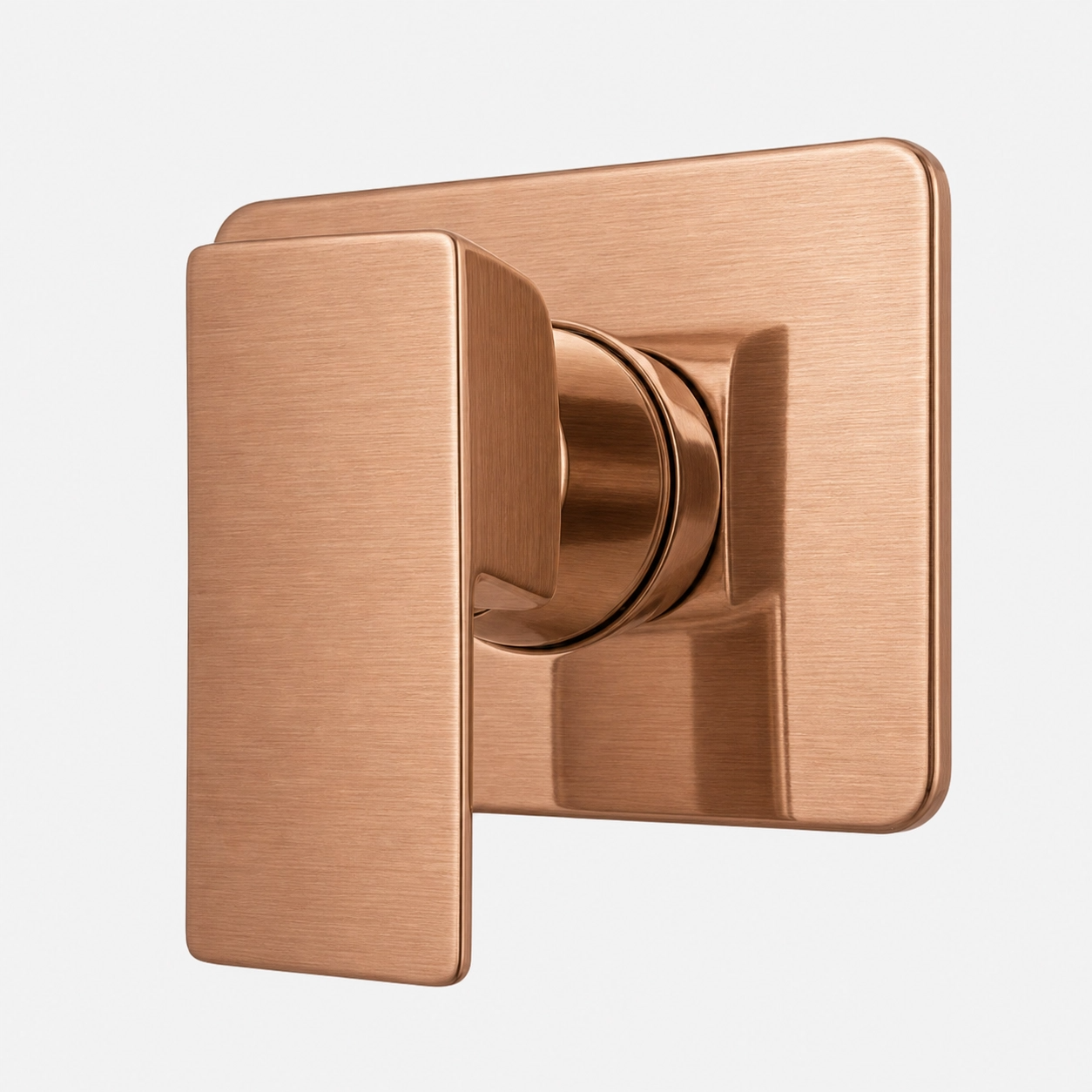 Acabamento de Registro Monocomando Square para ducha Higiênica