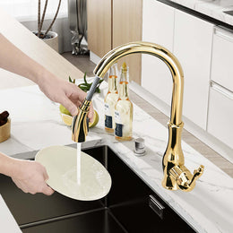 Torneira Cozinha Gourmet Extensiva - Monocomando Neoclássico Neopearl