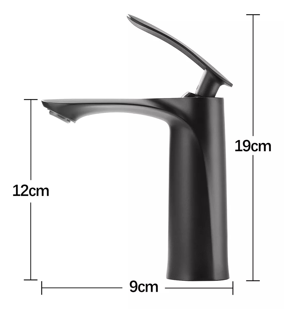 Torneira Monocomando para banheiro Curved