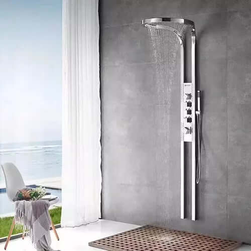 Ducha Modular de parede com Hidromassagem e ultra-jato