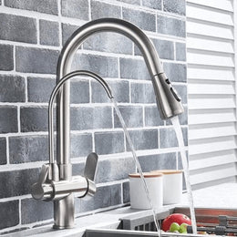 Torneira para Cozinha Gourmet Extensiva - Monocomando Function 2 Jatos