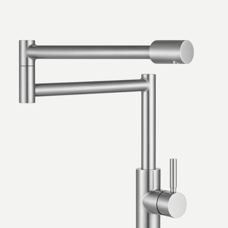 Monocomando Articulado Gourmet Aço escovado - Linha Function