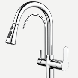 Torneira para Cozinha Gourmet Extensiva - Monocomando Function 2 Jatos
