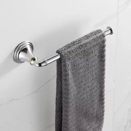 Kit Completo de penduradores para banheiro Aço Inox 304 - Linha Provençal
