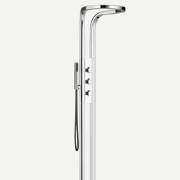 Ducha Modular de parede com Hidromassagem e ultra-jato