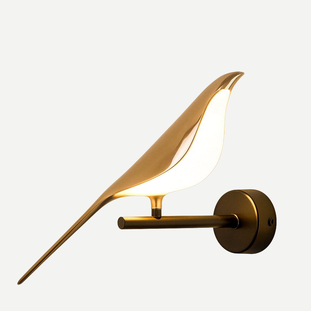 Arandela Pássaro Europeu Hídrica: Iluminação com Toque de Natureza e Sofisticação