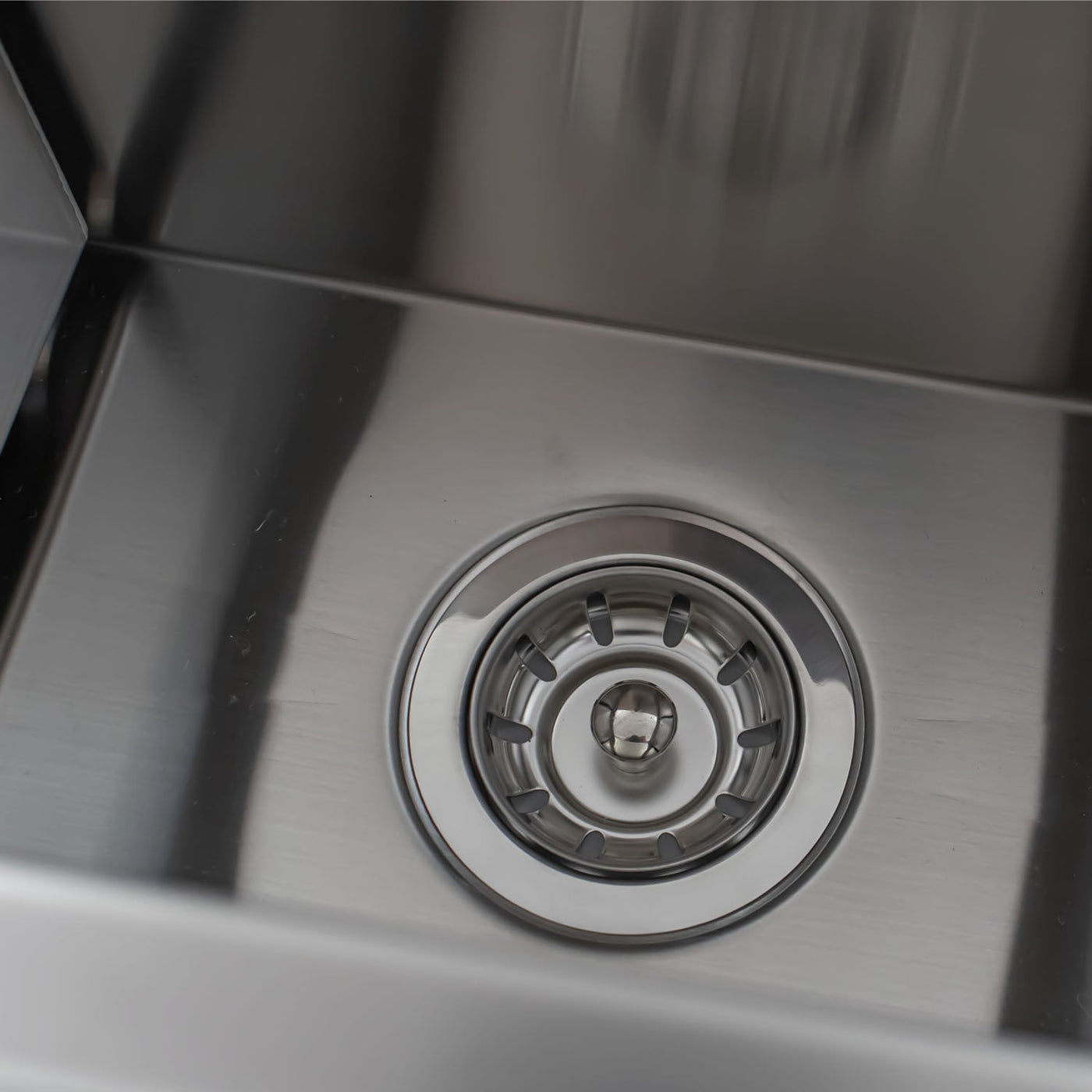 Calha Úmida Inox Lux Aço escovado105X16 com acessórios