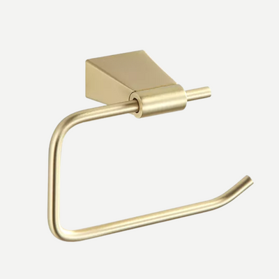 Kit Completo de penduradores Dourado Escovado 4 Peças Minimal