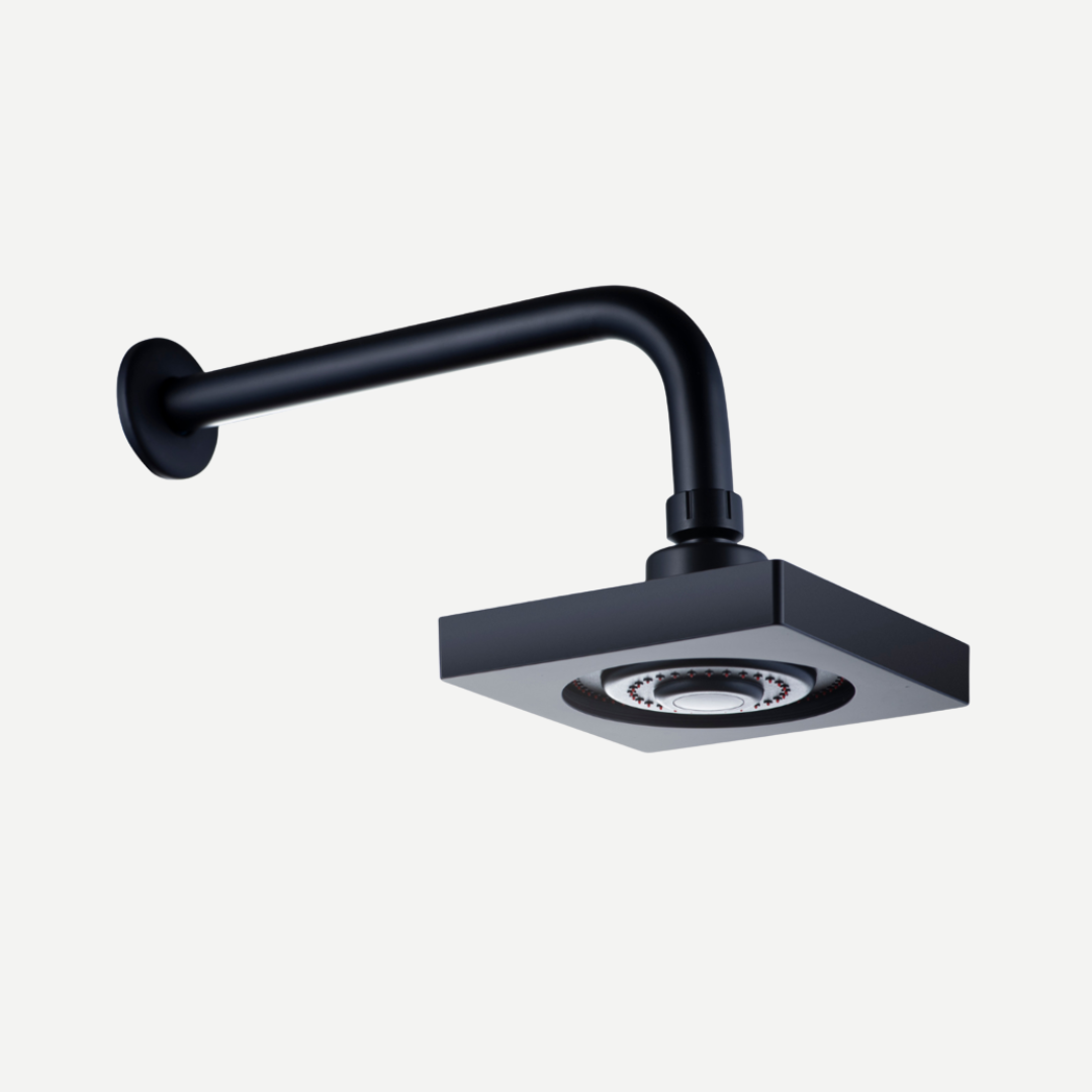 Kit Ducha Hydropulse Square + Acabamento Monocomando Diamante