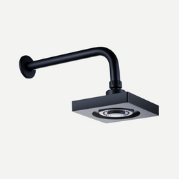Kit Ducha Hydropulse Square + Acabamento Monocomando Diamante