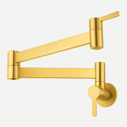 Torneira para Cozinha de Parede - Modelo Móvel 1080°