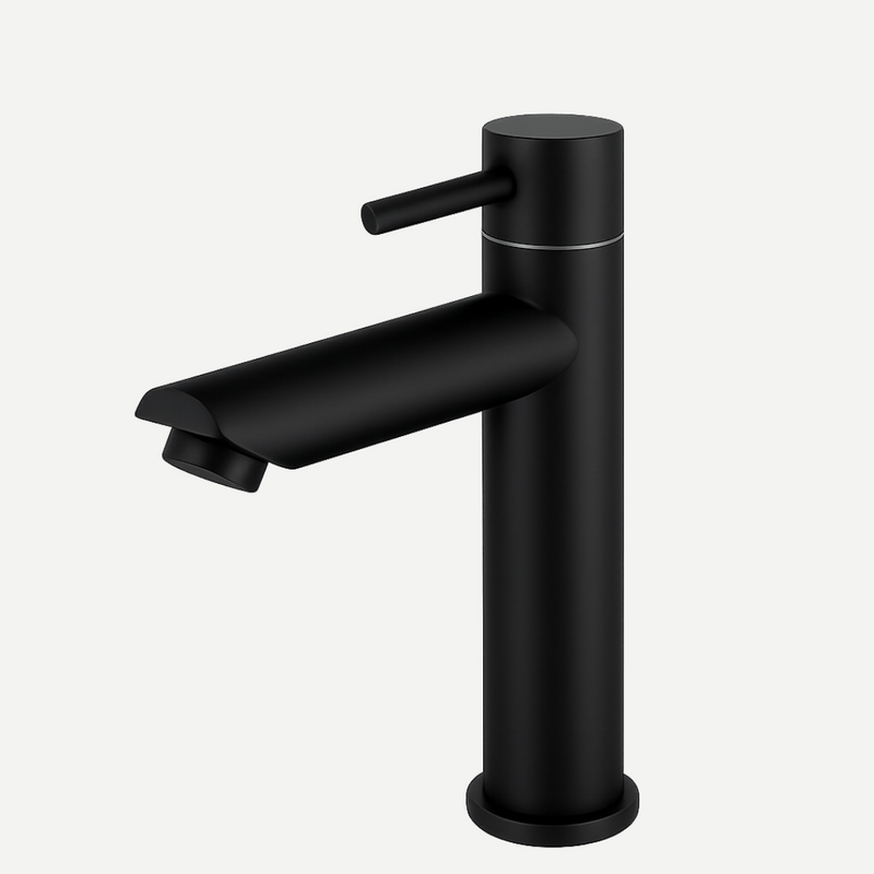 Torneira Lander para Banheiro em Aço Inox - Bica Baixa Água Fria