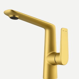 Misturador Monocomando Bica Baixa para Lavabo - Linha Aura