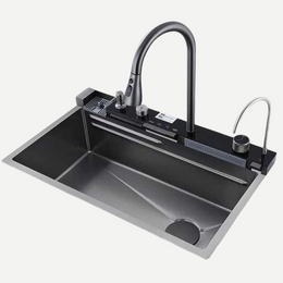 Cuba Smart 2.0 aço inox 304 - Sensor de temperatura - Acessórios e torneira inclusos