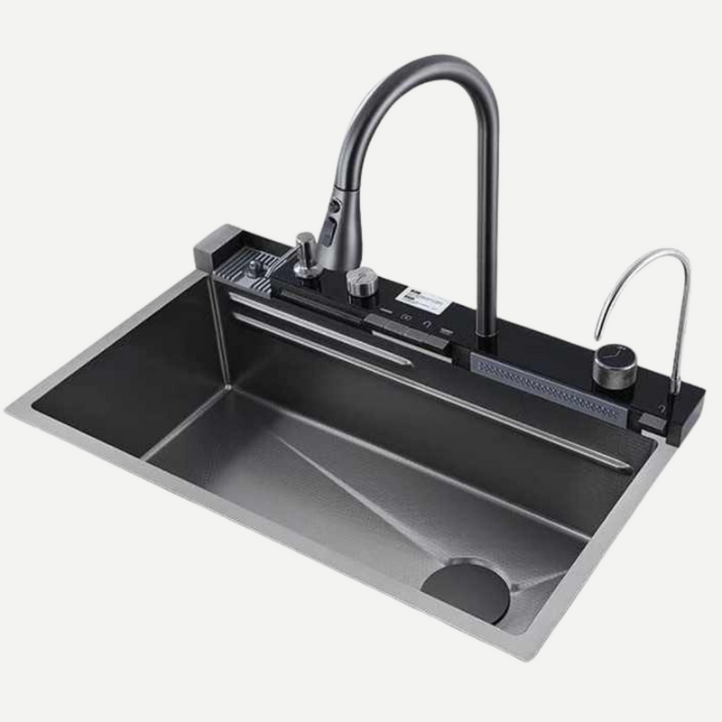 Cuba Smart 2.0 aço inox 304 - Sensor de temperatura - Acessórios e torneira inclusos