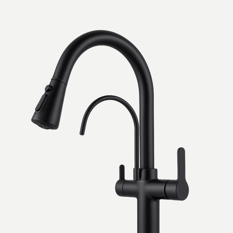 Torneira para Cozinha Gourmet Extensiva - Monocomando Function 2 Jatos
