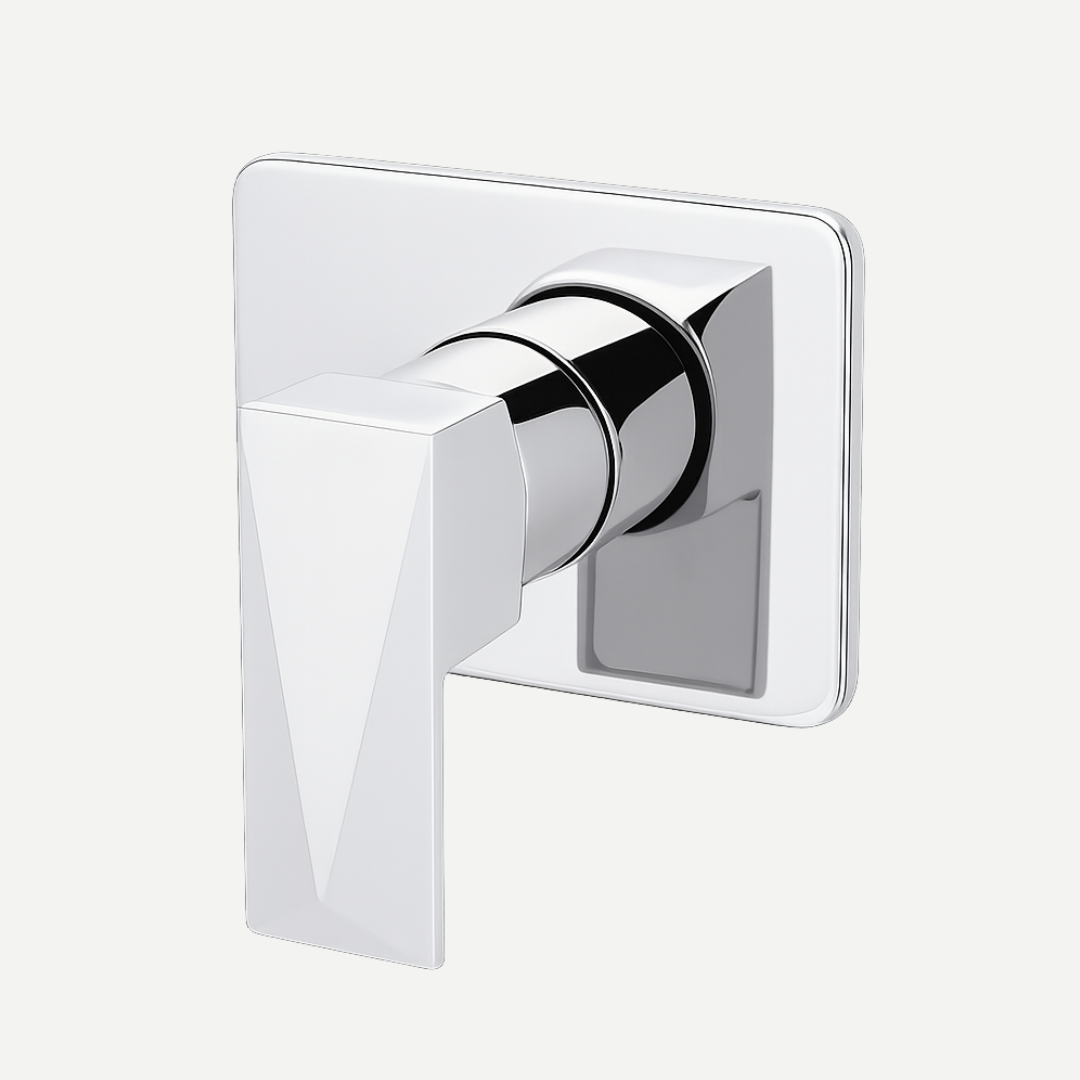 Kit Ducha Hydropulse Square + Acabamento Monocomando Diamante