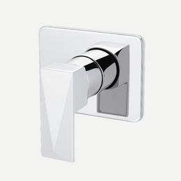 Kit Ducha Hydropulse Square + Acabamento Monocomando Diamante