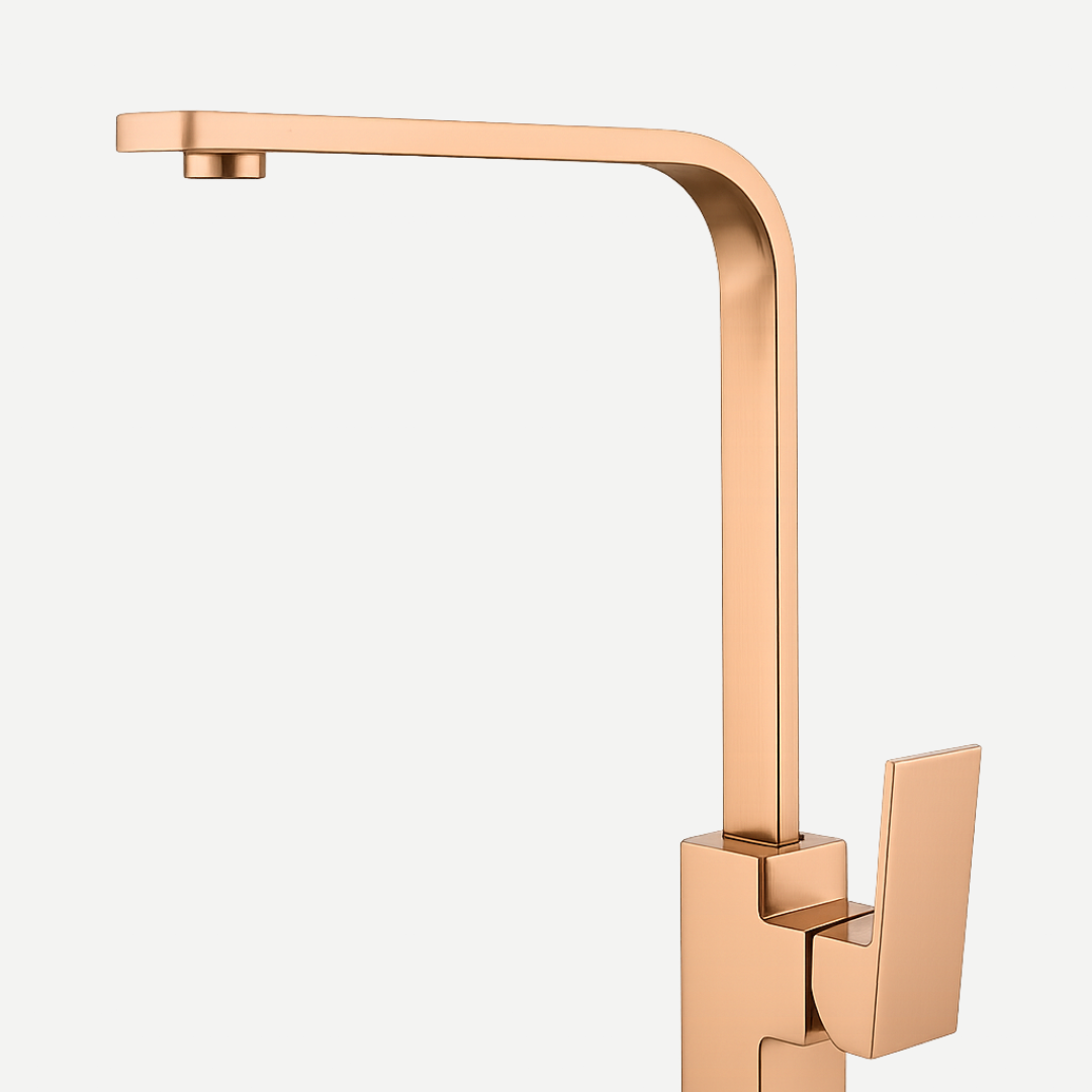 Torneira para Cozinha Monocomando Quadratta Luxe com Misturador