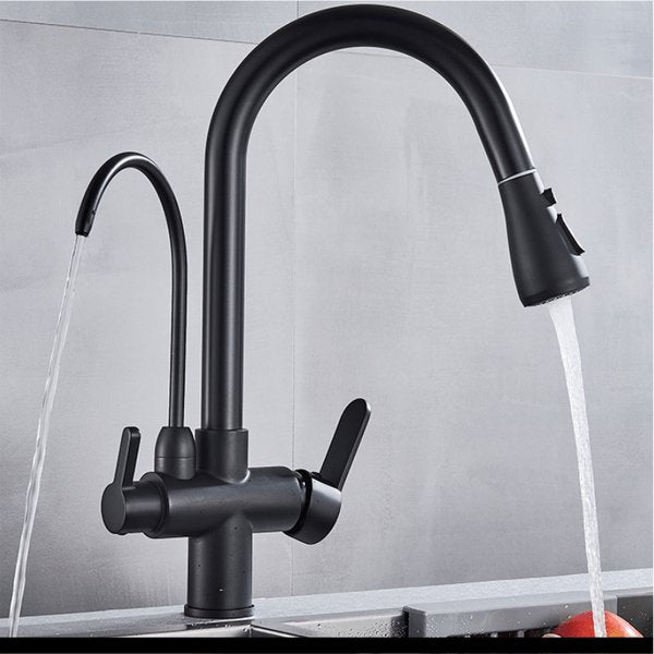 Torneira para Cozinha Gourmet Extensiva - Monocomando Function 2 Jatos