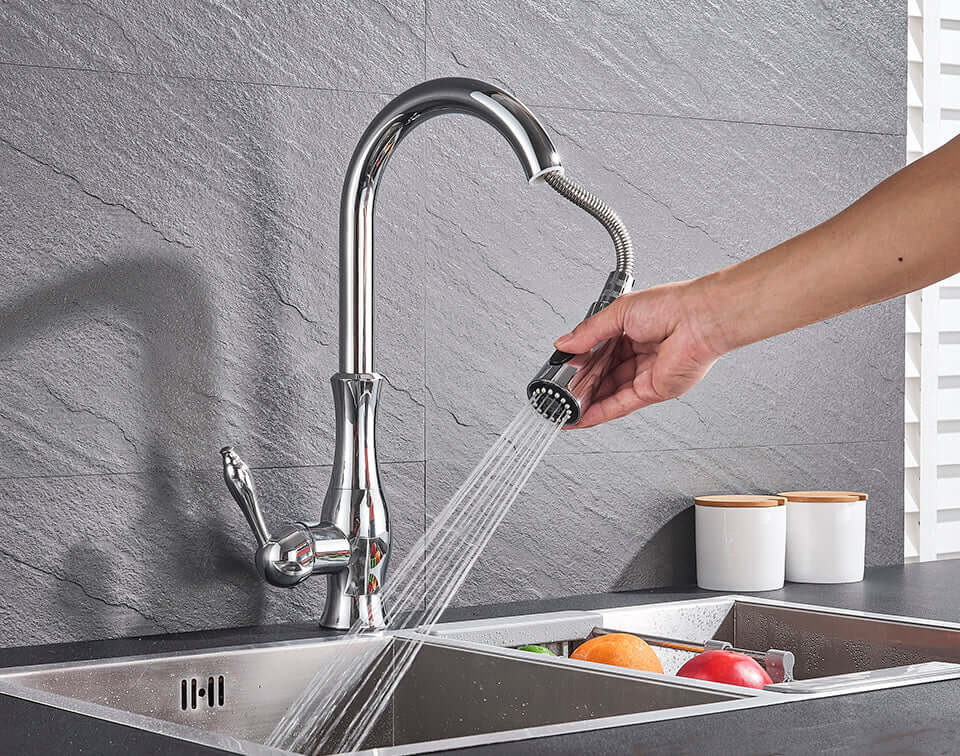 Torneira Cozinha Gourmet Extensiva - Monocomando Neoclássico Neopearl