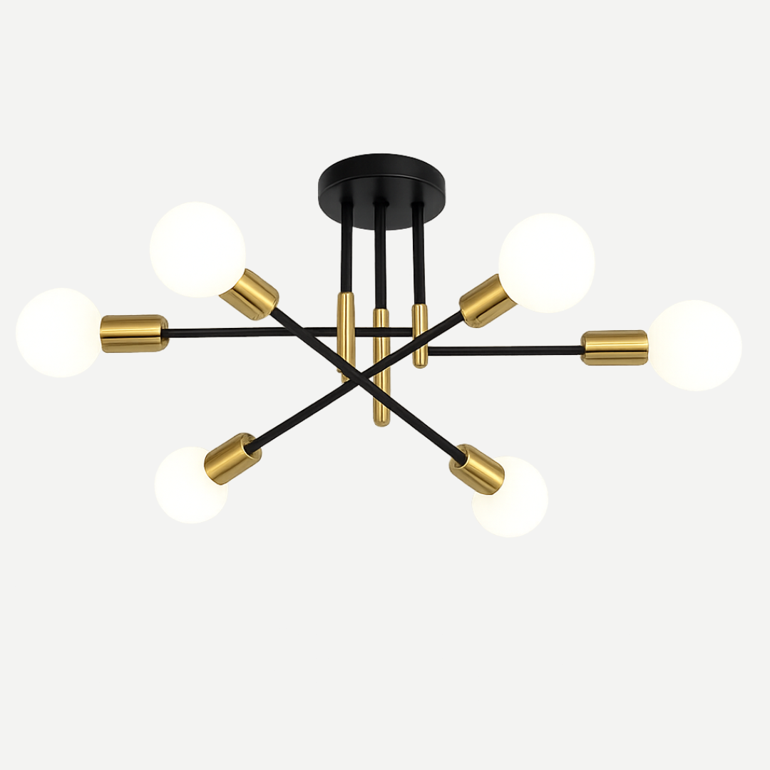 Lustre Contemporâneo Lumière Hídrica - Design e Sofisticação