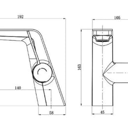 Torneira para Banheiro com Display de Temperatura - Monocomando Neolux