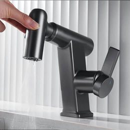 Torneira para Banheiro Extensiva Giratória - Monocomando Linha Luxe