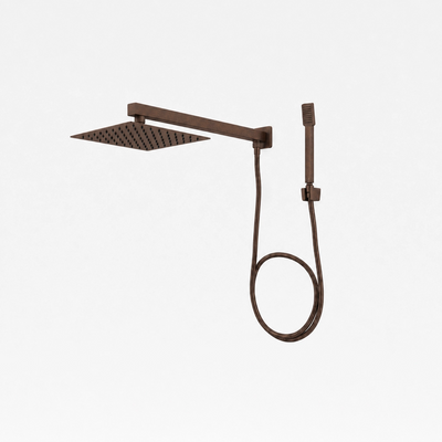Chuveiro de parede com desviador Eleganza Square