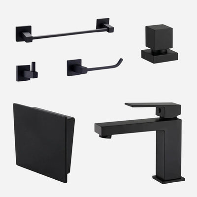 Kit Completo para Lavabo Square com 6 peças