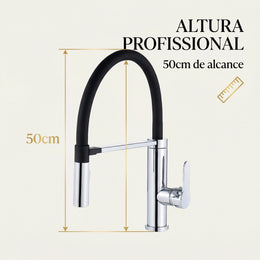 Torneira Monocomando Gourmet para Cozinha com imã Flex