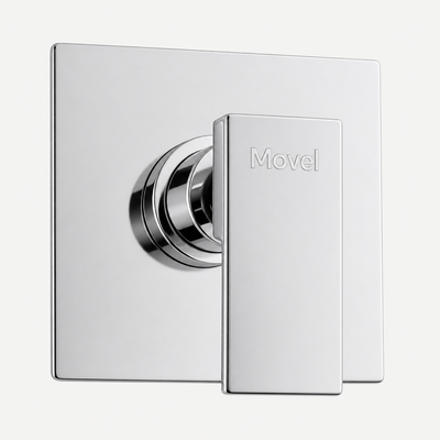 Acabamento Monocomando para Chuveiro Cubo