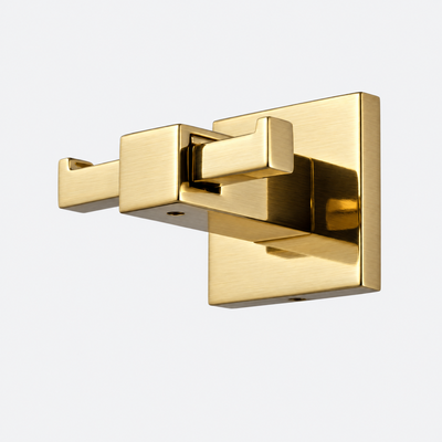 Cabide Duplo Square Inox 304