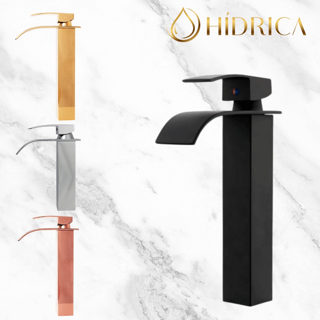 Torneira Cascata Slim Alta Misturador Monocomando - #shop_name - Brasil