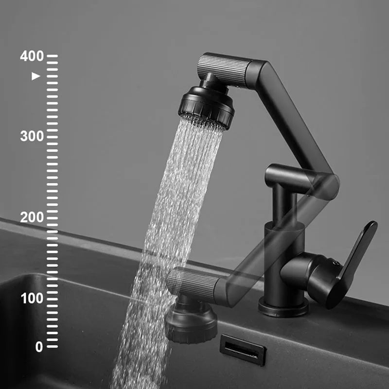 Torneira Monocomando Articulável para Lavabo com rotação 1080° - Linha minimalist - #shop_name - Brasil