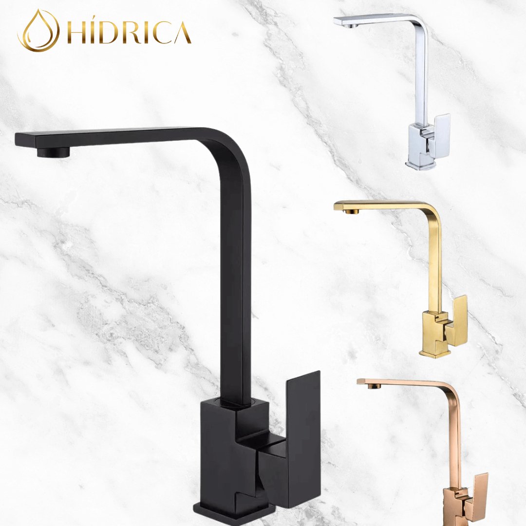 Torneira Monocomando com Misturador - Quadratta Luxe - #shop_name - Brasil