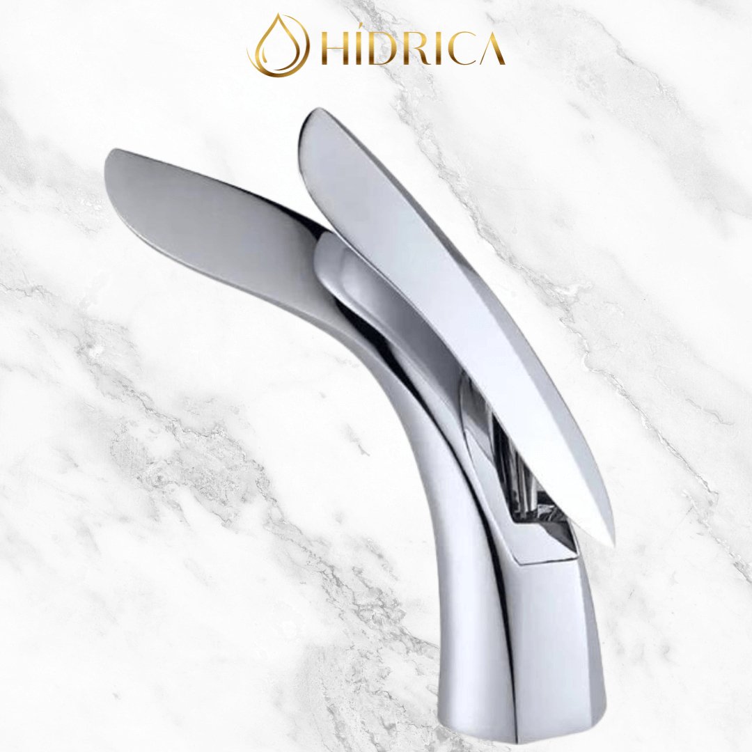 Torneira Monocomando para Lavabo Bica Baixa Cromada Aço Inox 304 - Linha Opus - #shop_name - Brasil