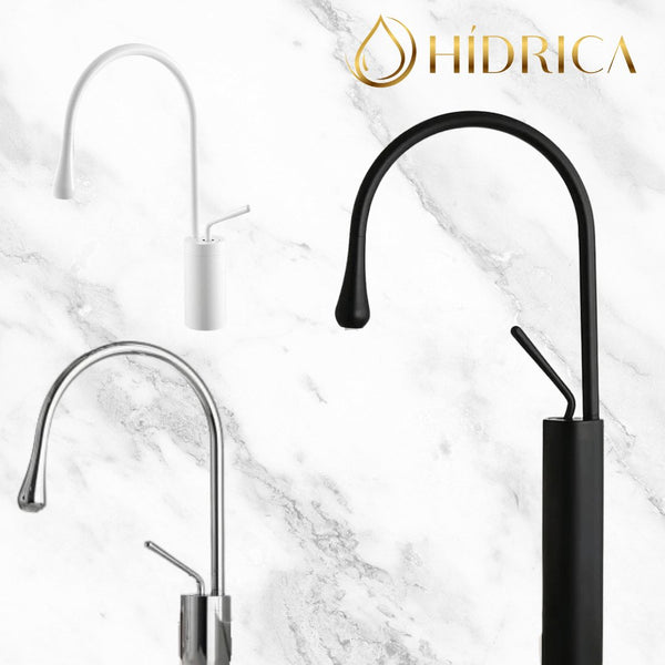 Torneira monocomando para lavabo rotativa com design moderno - Linha Water drop - #shop_name - Brasil